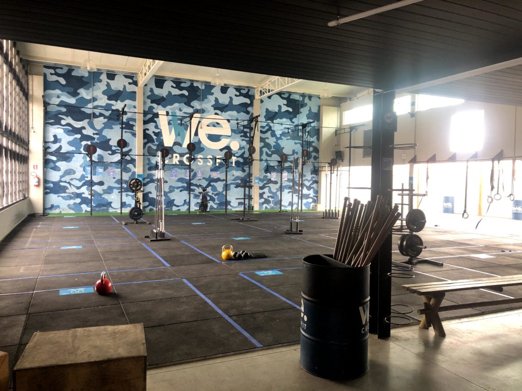 Supervisão prática de marcação em piso