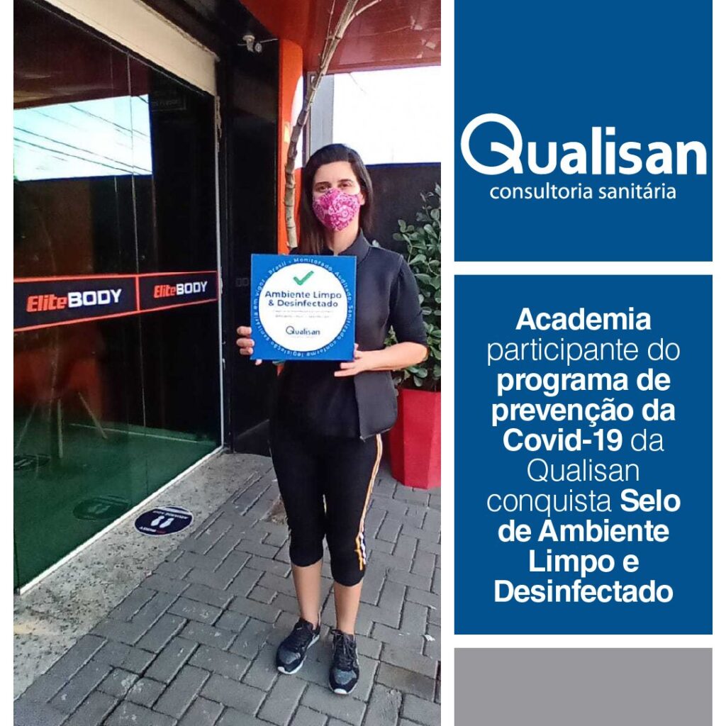 Elitebody contou com o suporte da Qualisan para reabrir com segurança