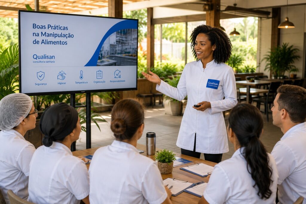 Treinamento de Boas Práticas na Manipulação de Alimentos da Qualisan