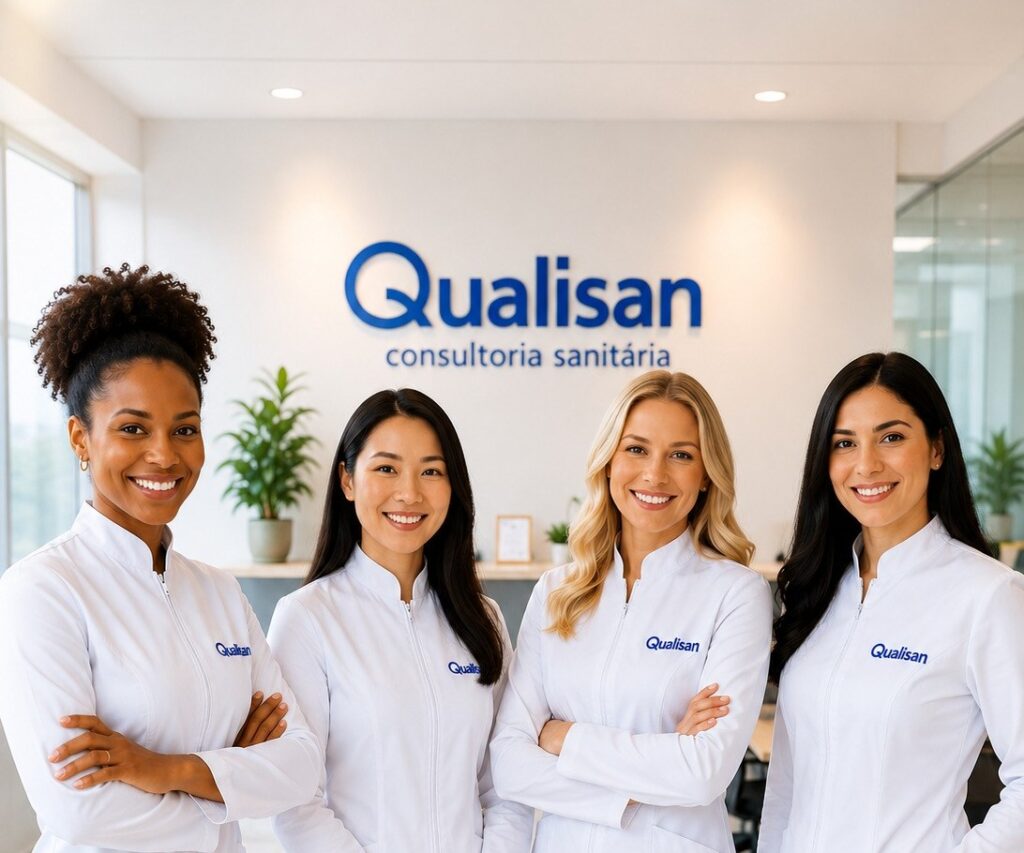 Equipe de consultoras da Qualisan Consultoria Sanitária
